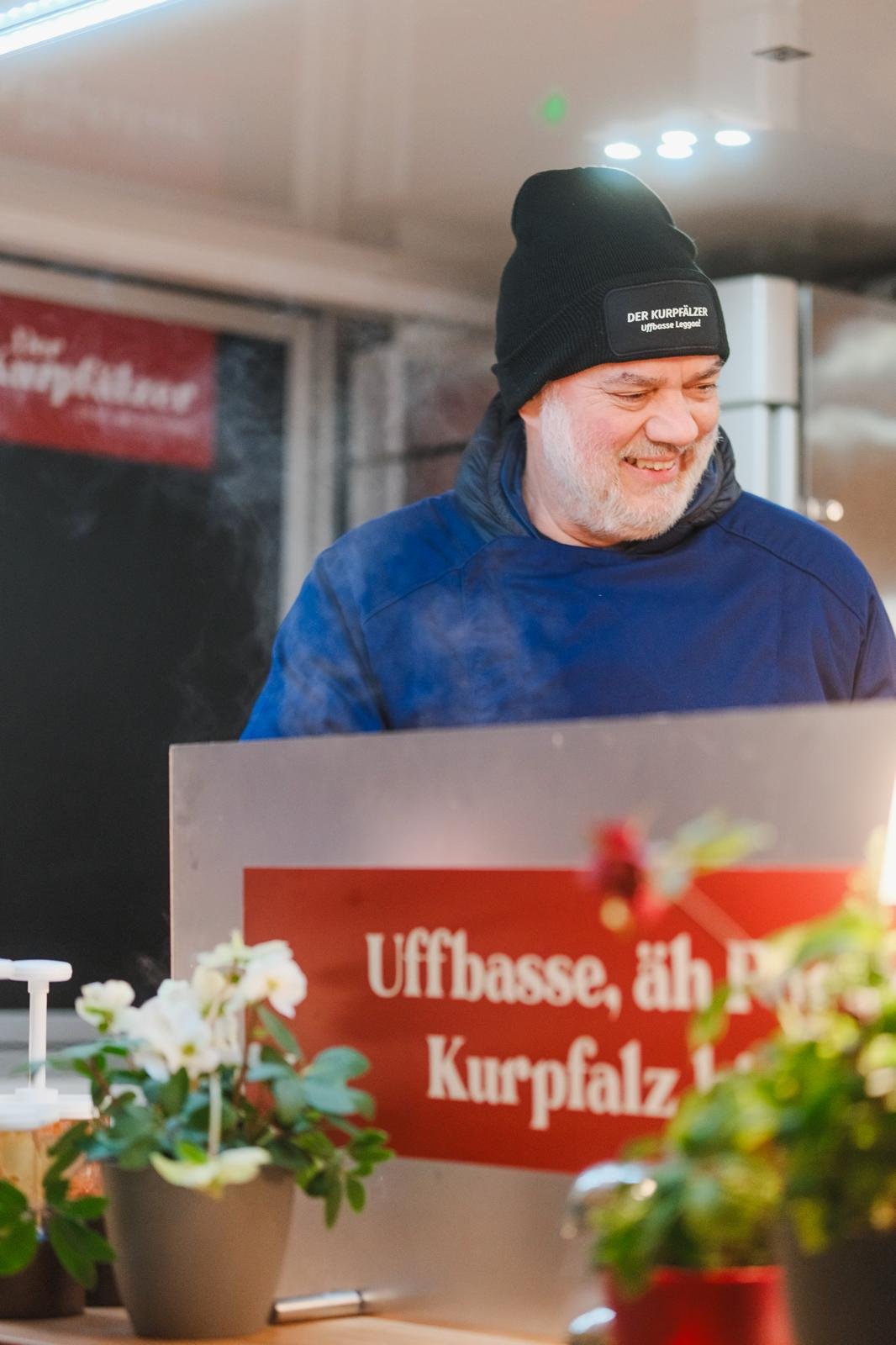 Zubereitung im Truck